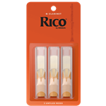 Clarinet Reeds Rico #1.5 Pack of 3