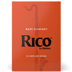 Bass Clarinet Reeds Rico #2 Box of 10