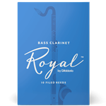 Bass Clarinet Reeds Rico Royal #3 Box of 10