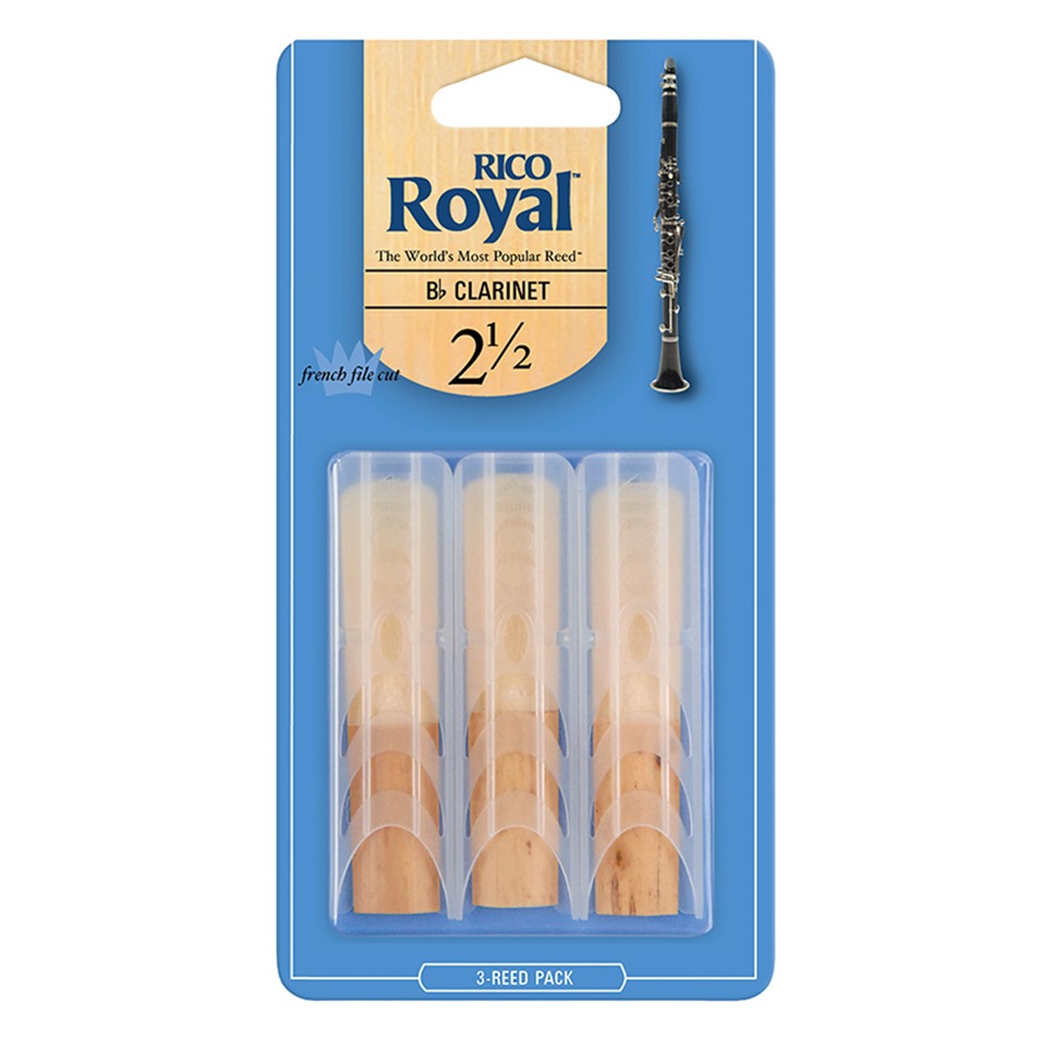 Rico royal clarinet store reeds 3