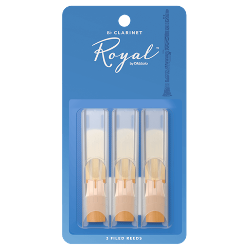 Clarinet Reeds Rico Royal #2.5 Pack of 3