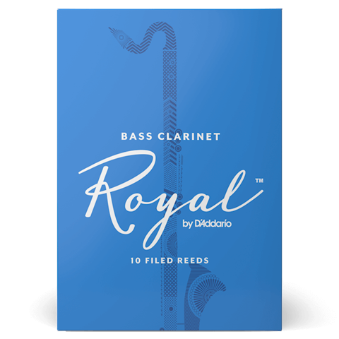 Bass Clarinet Reeds Rico Royal #3 Box of 10