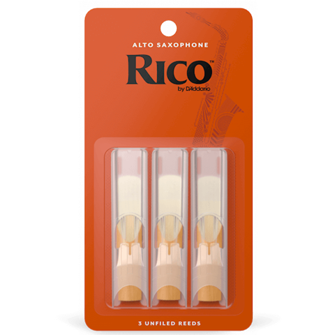 Alto Sax Reeds Rico #2 Pack of 3