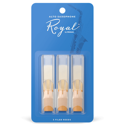 Alto Sax Reeds Rico Royal #2.5 Pack of 3